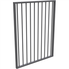 Flat Top Pool Gate - MONUMENT, Aluminium pool gate, 1200 x 975