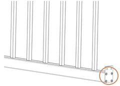 12g x 50mm Long - Countersunk Screws - Pack of 50