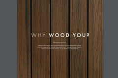 Trex Groove Board, Composite deck board, 95% recycled. 25 year warranty