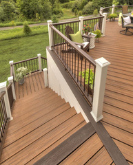 Trex Groove Board, Composite deck board, 95% recycled. 25 year warranty