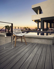 Trex Groove Board, Composite deck board, 95% recycled. 25 year warranty