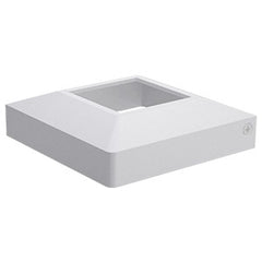 Two part domical cover for 50mm post POWDER COATED ALUMINIUM for 50 x 50mm post