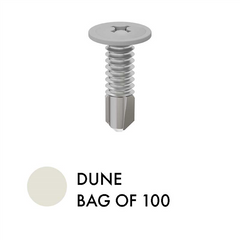 Self drilling wafer screws 10Gx16mm - BAG OF 100