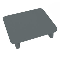 50x50mm post flat top plate POWDER COATED ALUMINIUM