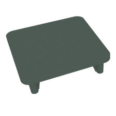 50x50mm post flat top plate POWDER COATED ALUMINIUM