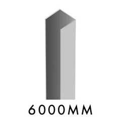 U Channel - Extrusion - 6000MM LONG 30mm x 33mm