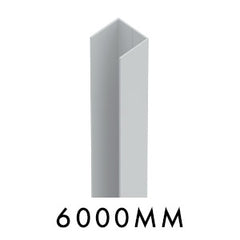 U Channel - Extrusion - 6000MM LONG 30mm x 33mm
