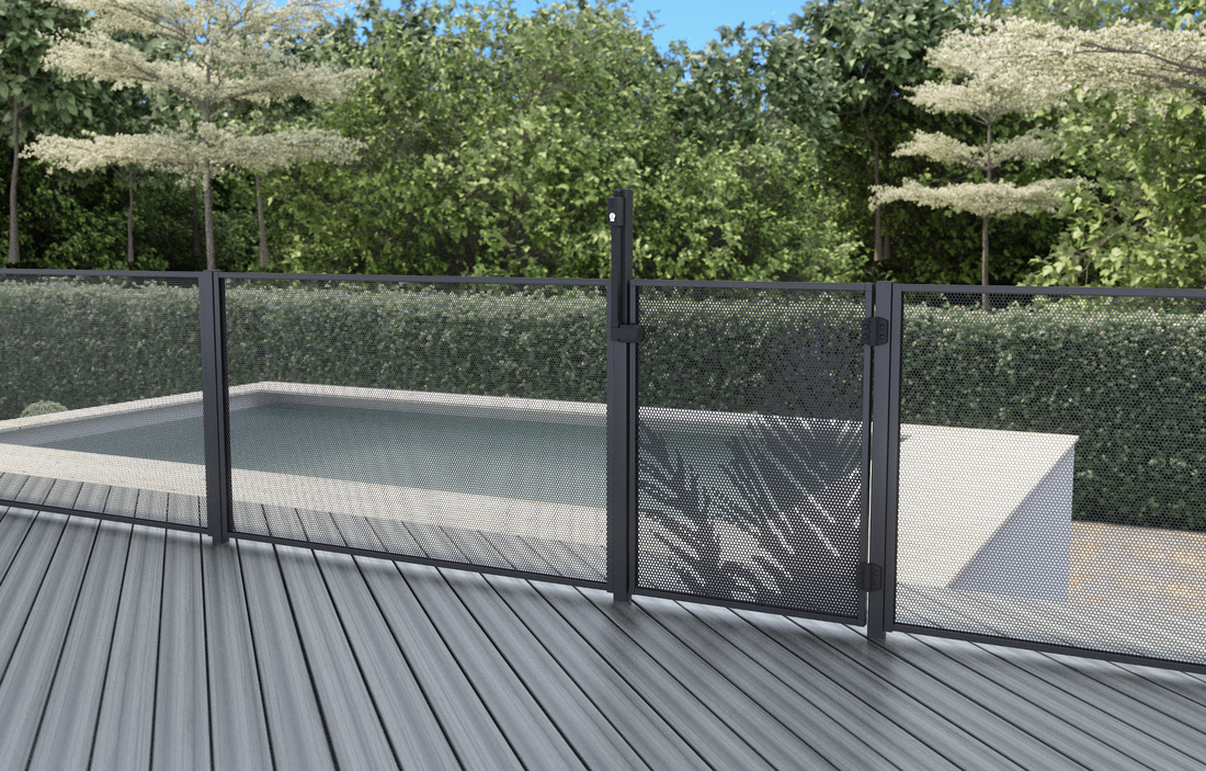 Why use Perforated Pool Fencing?