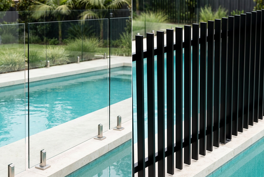 Glass vs Blade Pool Fencing: Which Is Easier to Maintain?