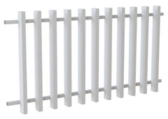 100x50 Aluminium Batten Fence Panel | Radiator Style 150mm Gap Australia