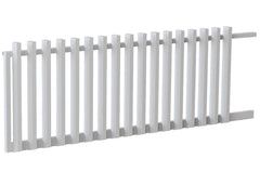100x50 Aluminium Batten Sliding Gate | Radiator Style 125mm Gap Australia