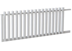 100x50 Aluminium Batten Sliding Gate | Radiator Style 150mm Gap Australia