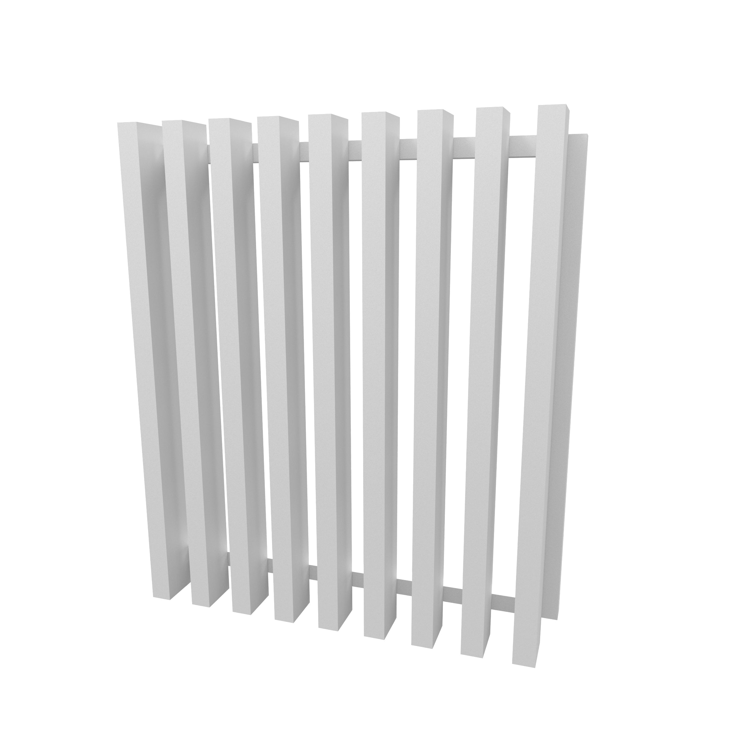Aluminium Batten Pedestrian Gate, Custom cut to size. Up to 1200mm high x 1000mm wide