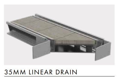 Drainlab - 90 Degree Joiner - 35mmH - SATIN