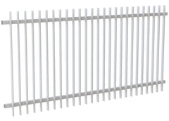 40x10 Aluminium Batten Fence Panel | Radiator Style 80mm Gap Australia