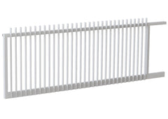 40x10 Aluminium Batten Sliding Gate | Radiator Style 80mm Gap Australia