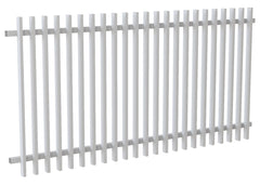 50x25 Aluminium Batten Fence Panel | Radiator Style 75mm Gap Australia