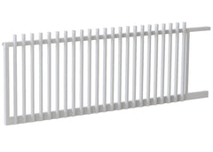 50x25 Aluminium Batten Sliding Gate | Radiator Style 100mm Gap Australia