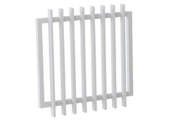 50x25 Aluminium Batten Swing Gate | Radiator Style 100mm Gap Australia