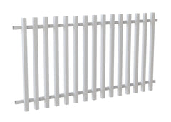 50x50 Aluminium Batten Fence Panel | Radiator Style 100mm Gap Australia