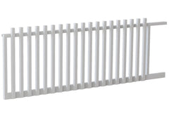 50x50 Aluminium Batten Sliding Gate | Radiator Style 100mm Gap Australia