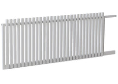 50x50 Aluminium Sliding Gate | Radiator Batten Gate 50mm Gap Australia
