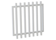 50x50 Aluminium Batten Swing Gate | Radiator Style 100mm Gap Australia