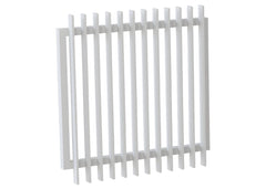 65x16 Aluminium Batten Swing Gate | Radiator Style 75mm Gap Australia