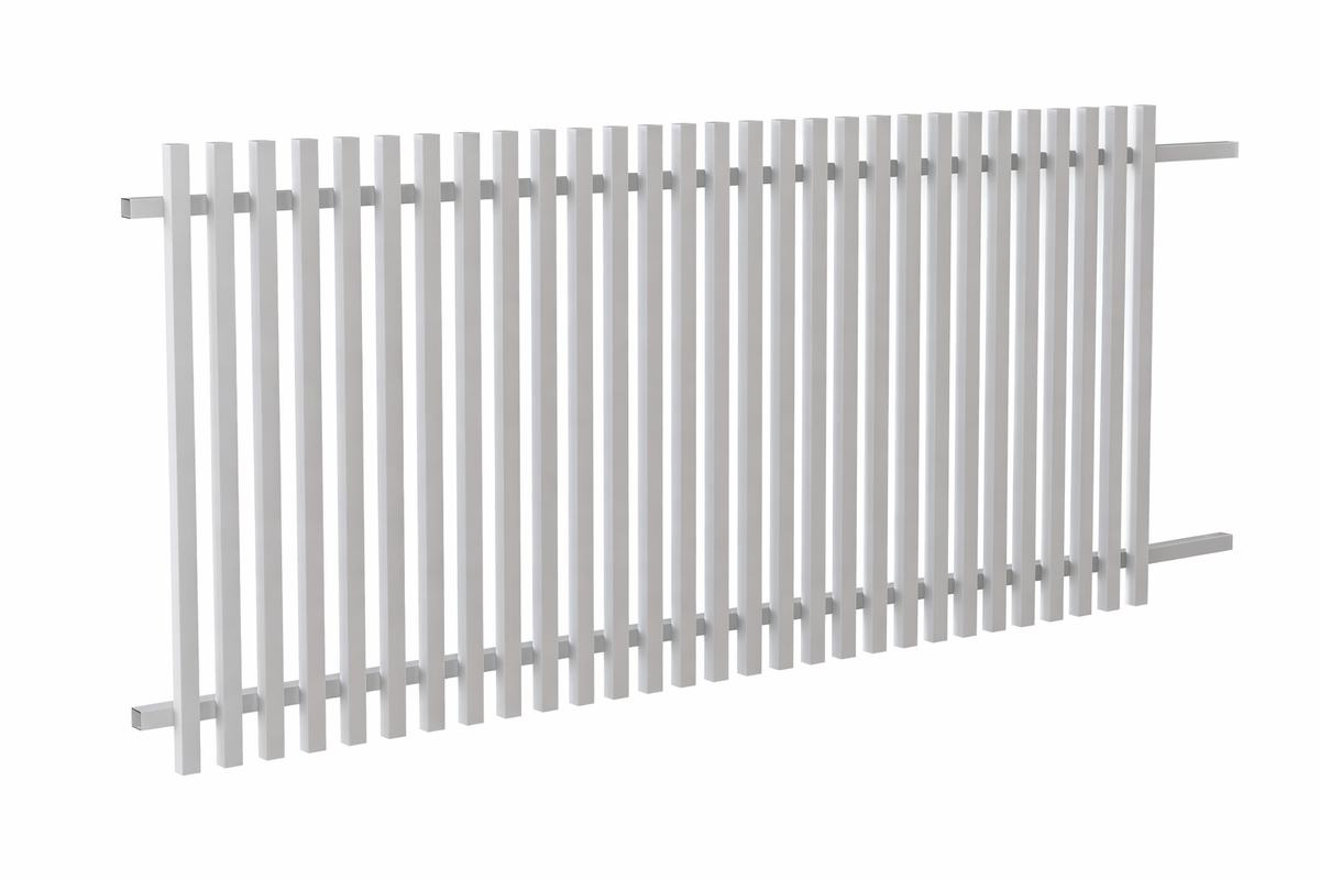 40 x 40mm Radiator Fence Panel – 40mm Gap | Aluminium Batten