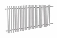 40 x 40mm Radiator Fence Panel – 40mm Gap | Aluminium Batten