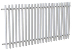 75x25 Aluminium Batten Fence Panel | Radiator Style 75mm Gap Australia