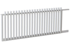 75 x 25mm Radiator Sliding Gate - 125mm Gap