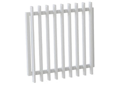 75x25 Aluminium Batten Swing Gate | Radiator Style 100mm Gap Australia