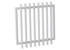 75x25 Aluminium Batten Swing Gate | Radiator Style 125mm Gap Australia
