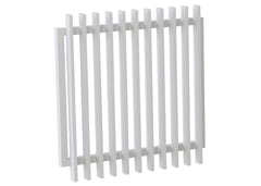 75x25 Aluminium Batten Swing Gate | Radiator Style 75mm Gap Australia