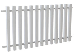 75x75 Aluminium Batten Fence Panel | Radiator Style 100mm Gap Australia