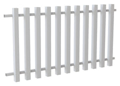 75x75 Aluminium Batten Fence Panel | Radiator Style 125mm Gap Australia
