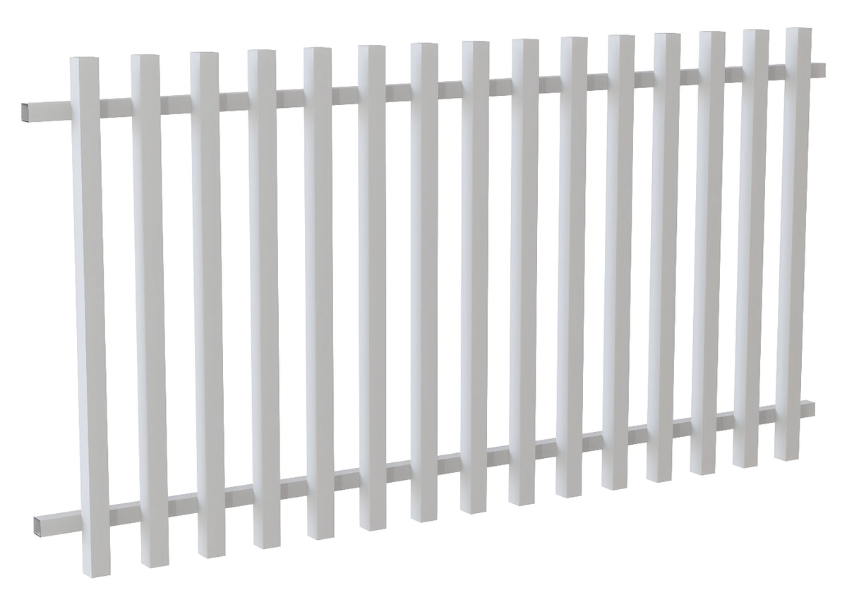 75x75 Aluminium Batten Fence Panel | Radiator Style 75mm Gap Australia