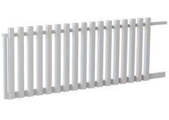 75x75 Aluminium Batten Sliding Gate | Radiator Style 75mm Gap Australia