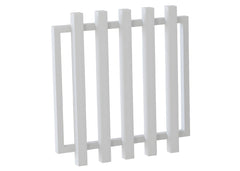 75x75 Aluminium Batten Swing Gate | Radiator Style 125mm Gap Australia