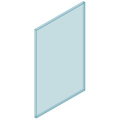 Sydney Frameless 12mm Glass Balustrade Panels, 970MM HIGH