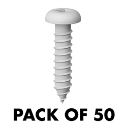 Louvre panel screws - 50 PK