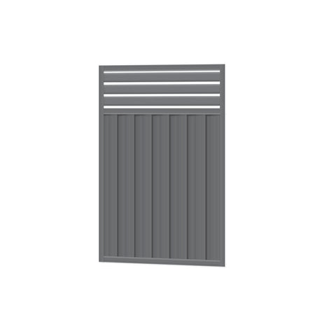 1500mm high Colorbond Breezeway Fencing Gate 100% Australian Made (930mm wide) 1x Sheet, 2x Gate Stiles, 3x Gate Rails, 3x Slats, Screws.