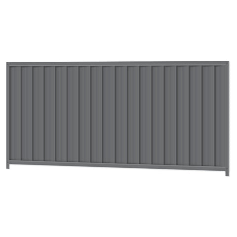 1200mm high Colorbond Fencing Panel 100% Australian Made (2.4m long) 3x Sheets, 2x Posts, 2x Rails, Screws.