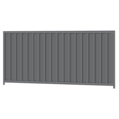 1200mm high Colorbond Fencing Panel 100% Australian Made (2.4m long) 3x Sheets, 2x Posts, 2x Rails, Screws.