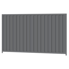 1500mm high Colorbond Fencing Panel 100% Australian Made (2.4m long) 3x Sheets, 2x Posts, 2x Rails, Screws.