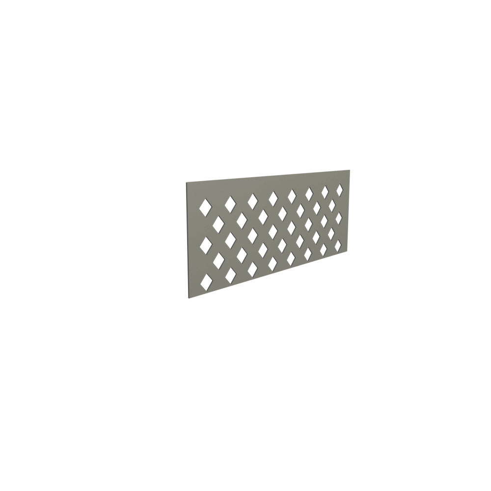 Colorbond Lattice Gate Infill - 815 x 300mm