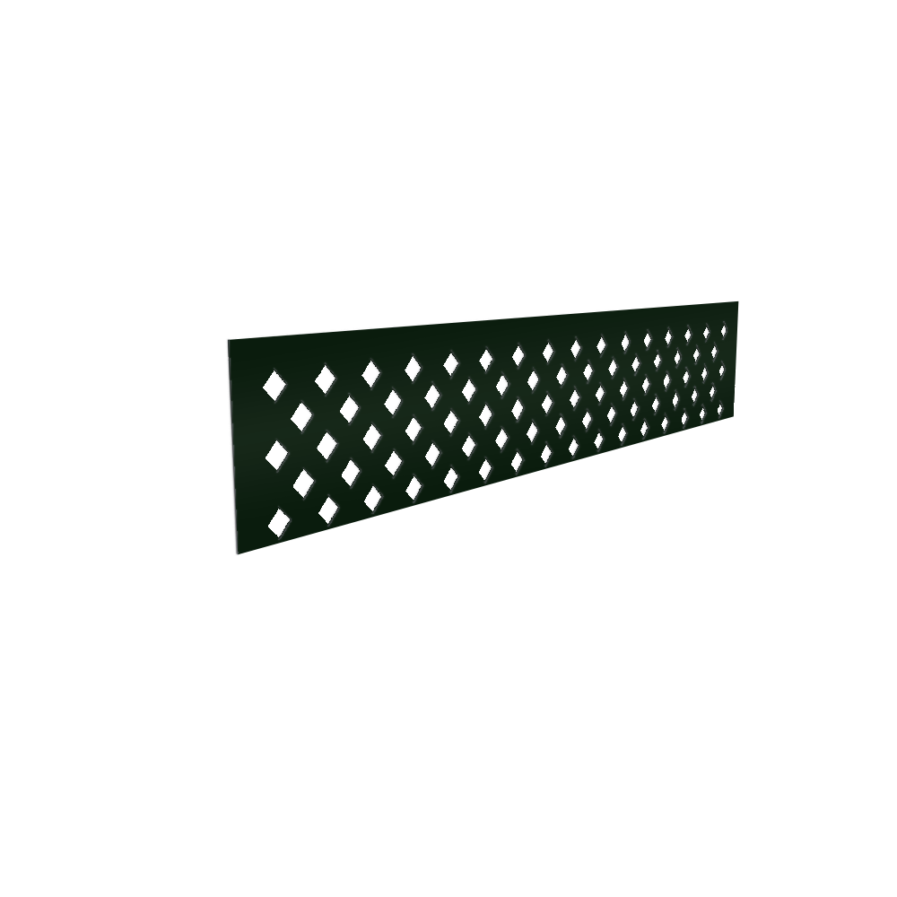 Colorbond Lattice Gate Infill - 1615 x 300mm