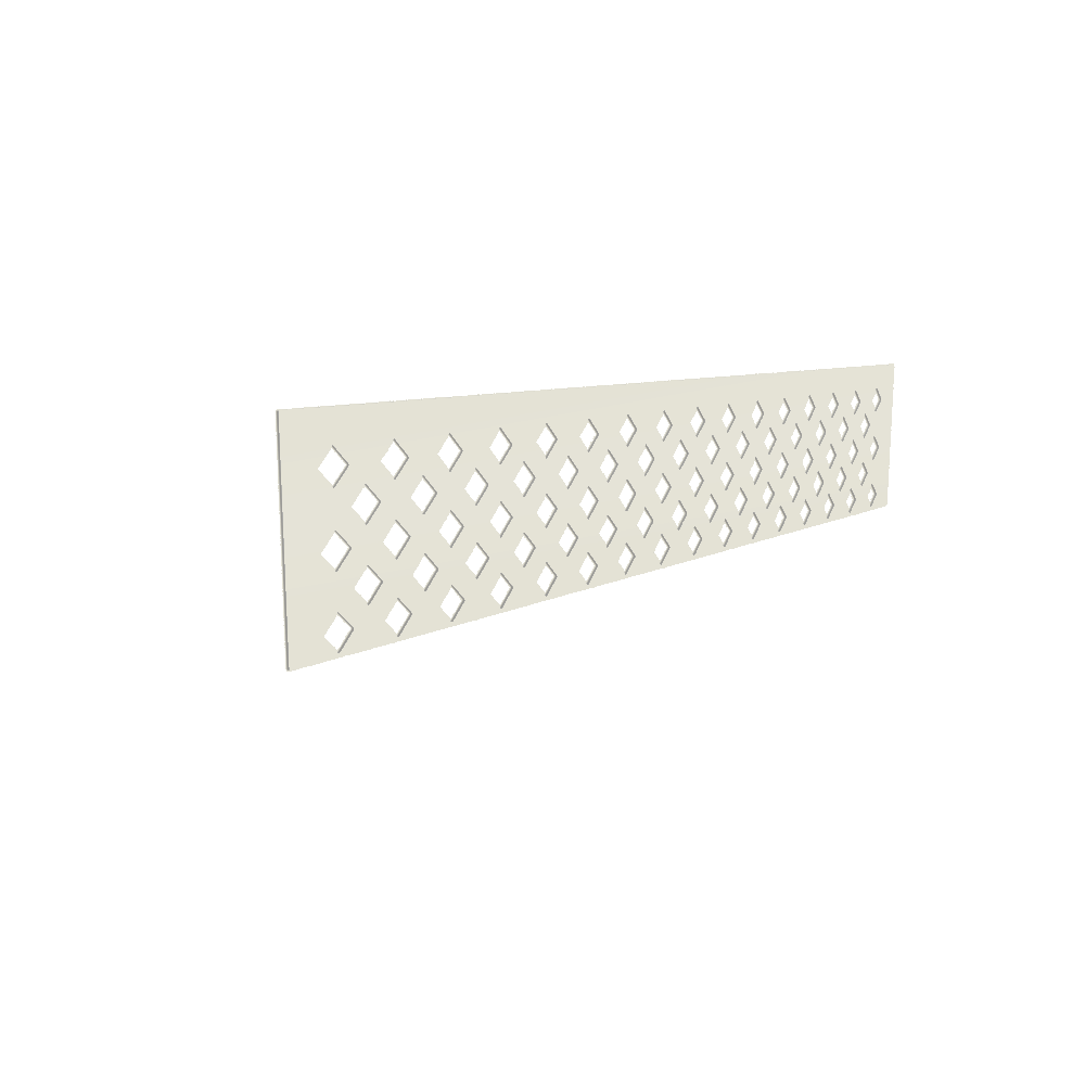 Colorbond Lattice Gate Infill - 1615 x 300mm