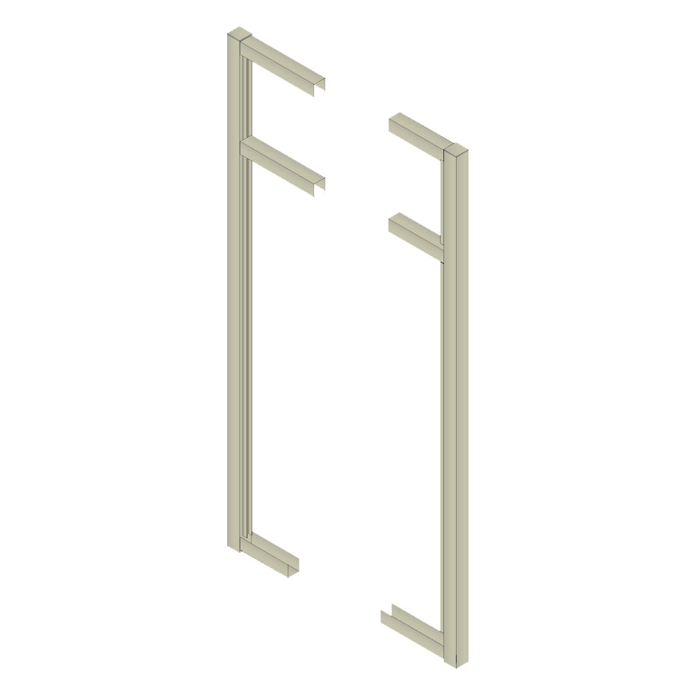 Breezeway Gate Stile - 1800mm